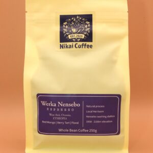 Werka Nensebo Espresso, natural, Ethiopia